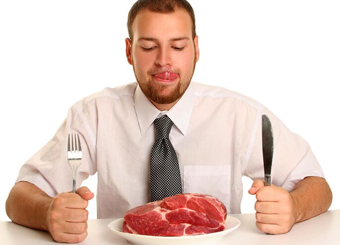 Carne vermelha na dieta masculina